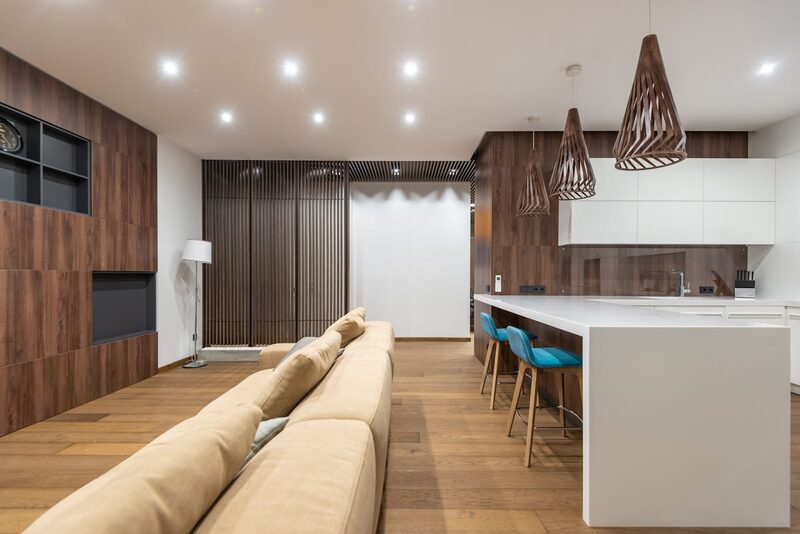 Modern ADU interior with open floor plan designed for Bay Area rental market